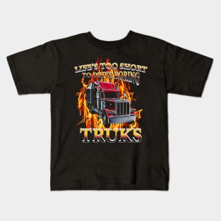 Truk Driver Quotes Kids T-Shirt